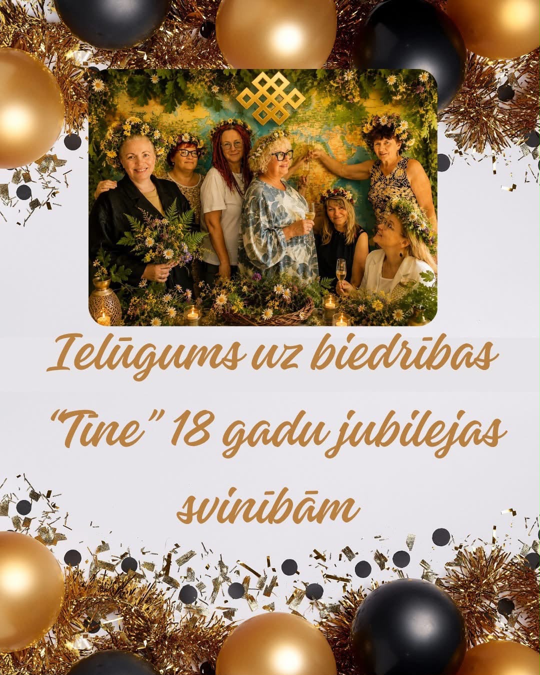 Biedrības "Tīne" 18 gadu jubilejas
